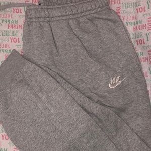 PACKAGE DEAL: includes 1 Medium Nike Sweatpants and 2 size Small Nike Hoodies.